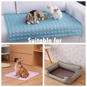 Cooling Comfort for Pets: Ice Silk Summer Mat in Multiple Sizes & Colors - Image 10