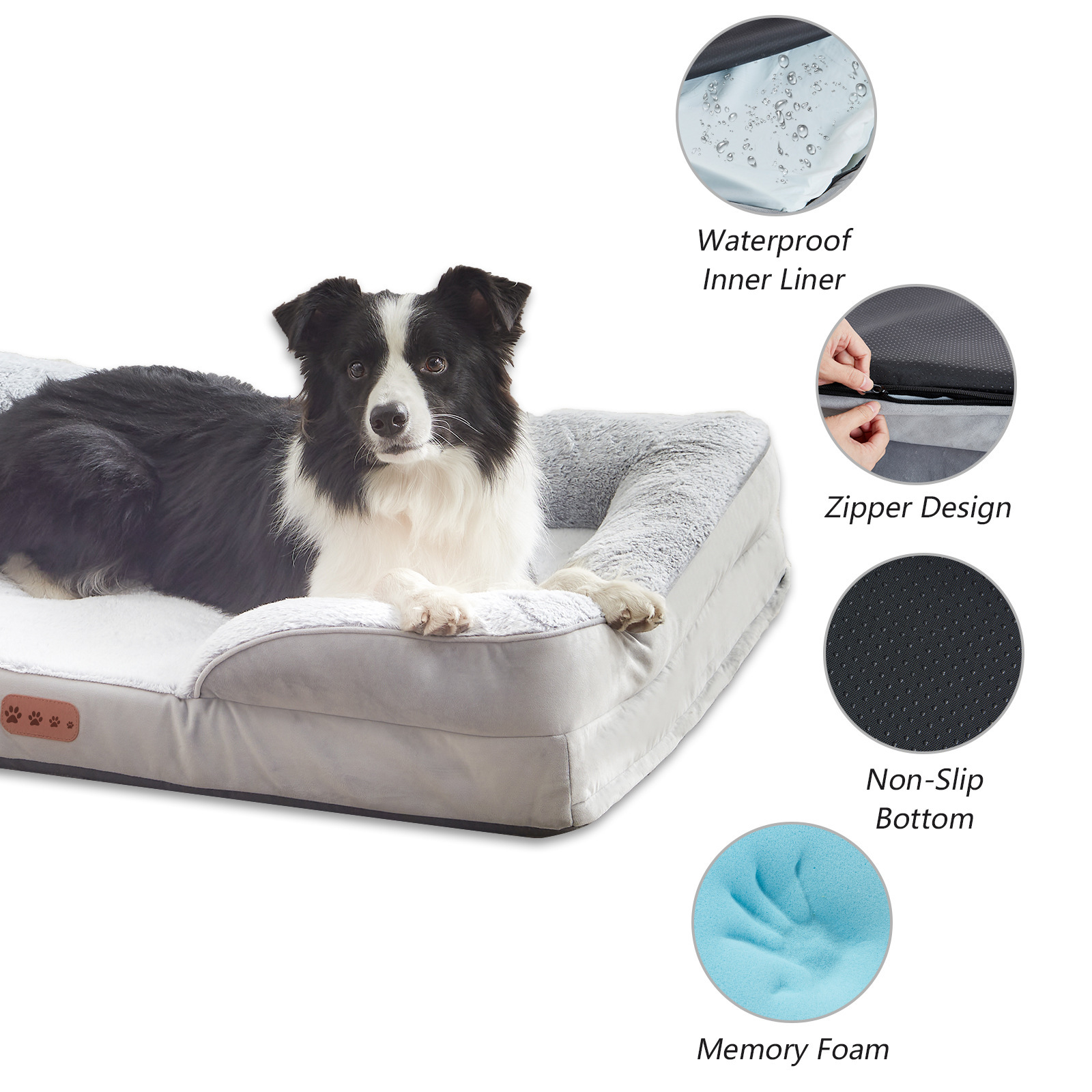 Detachable Memory Sponge Four Seasons Universal Pet Bed - Image 4