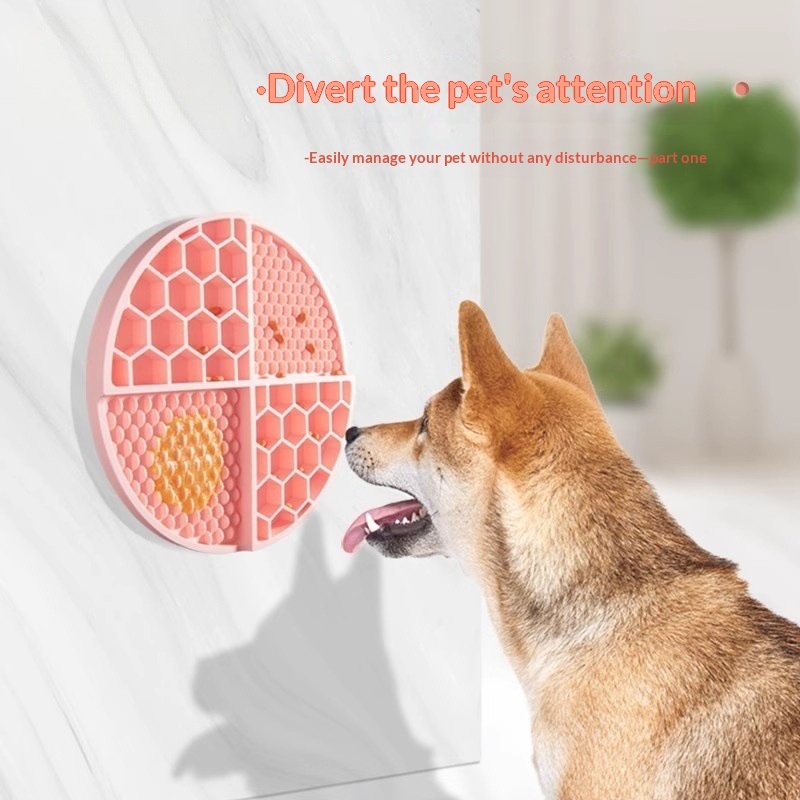Slow Food Bowl Silicone Licking Mat Licking Plate - Image 9